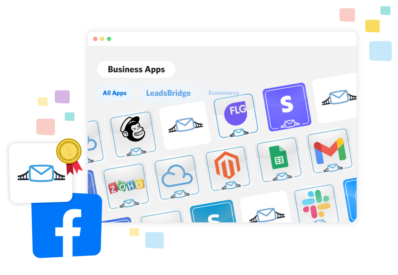 LeadsBridge lead gen tool